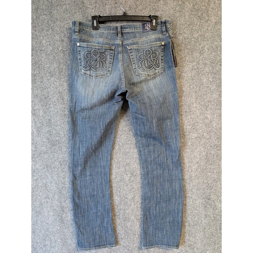 NWT Rock Republic Kasandra Jeans 14M Altered Straight Leg Custom Slim Denim Y2K